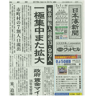 日本海新聞（日刊）